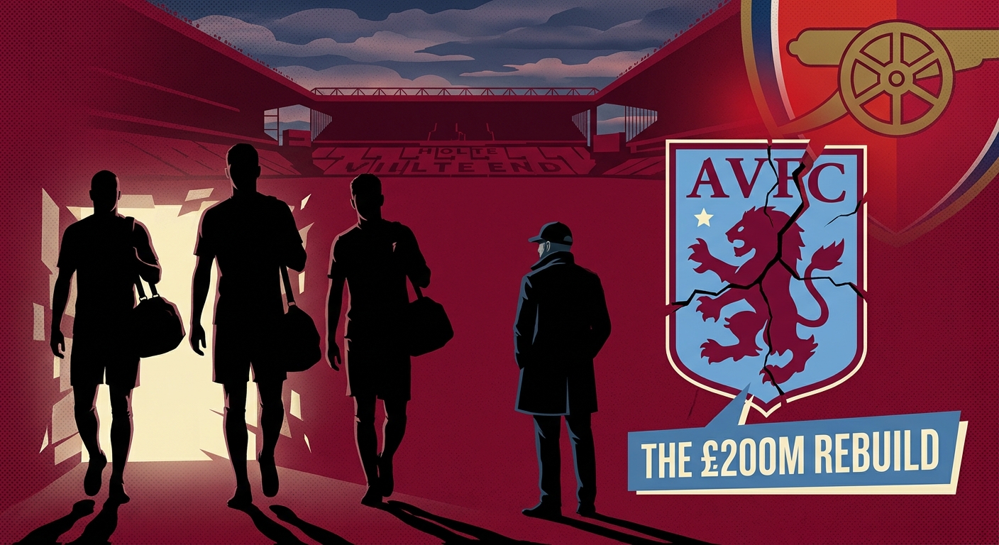 Break-Up of Villa's Europa Heroes Leaves Cracks for Emery to Fill