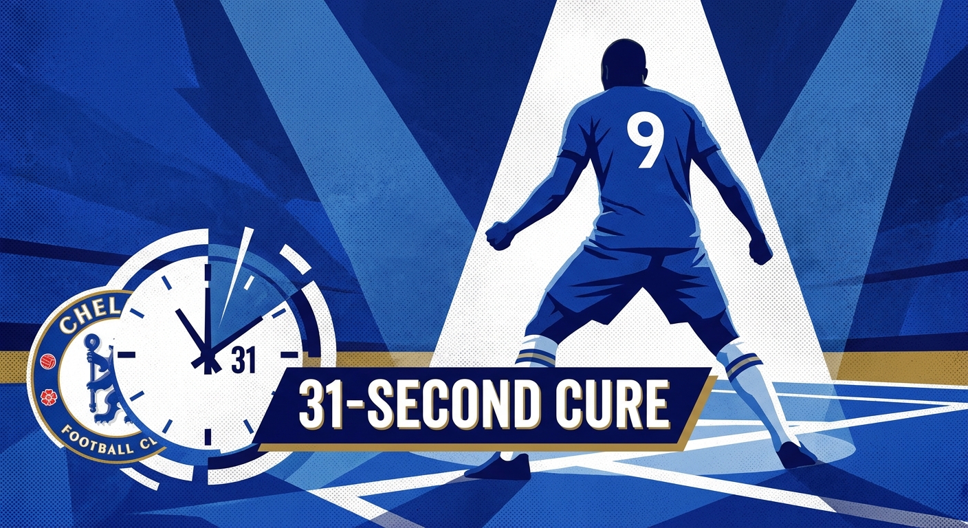 Joao Pedro and the 31-Second Cure to the Number 9 Curse