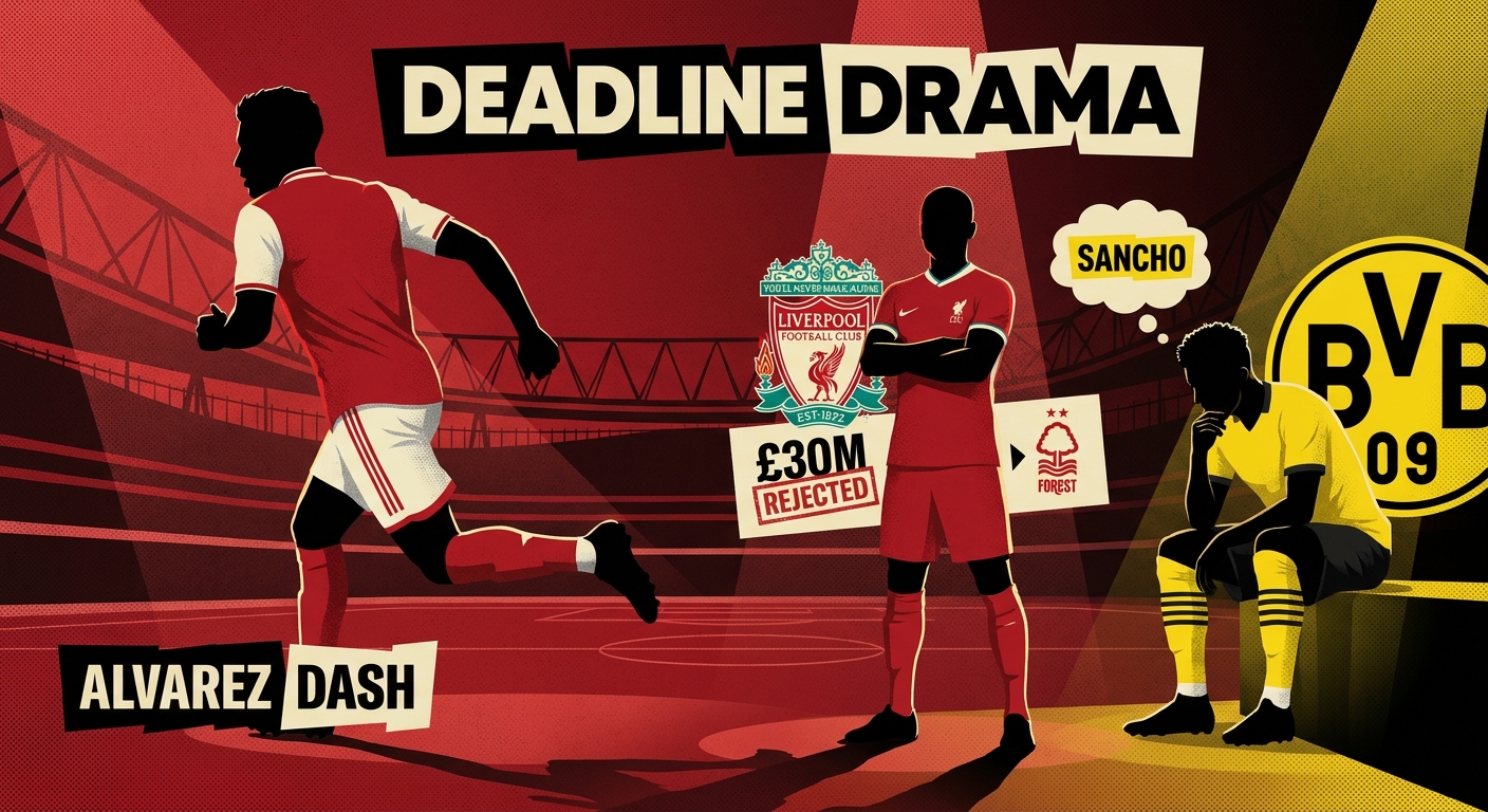 Arsenal’s Late Alvarez Dash, Liverpool Hold Firm & BVB's Sancho Trap
