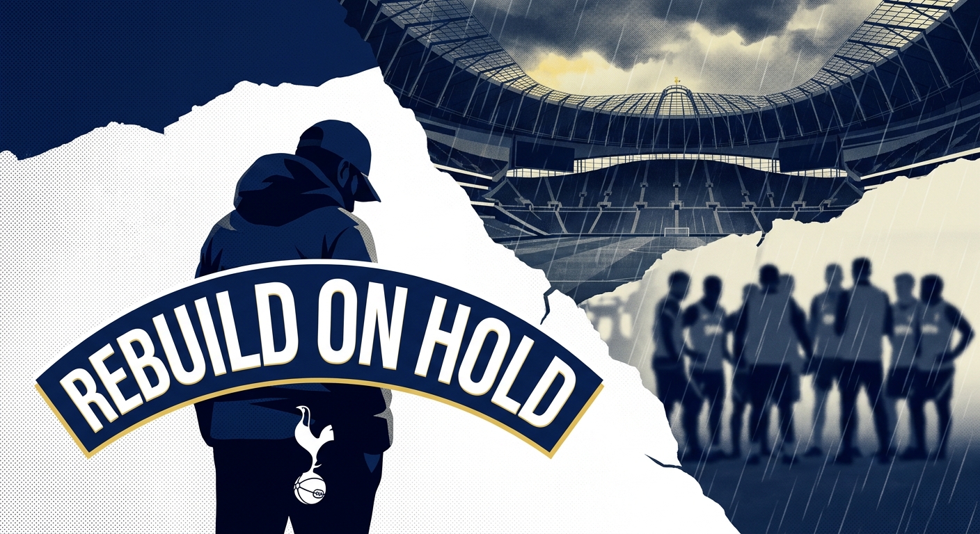 Roberto De Zerbi's Tottenham Rebuild Stalls During Extended Break