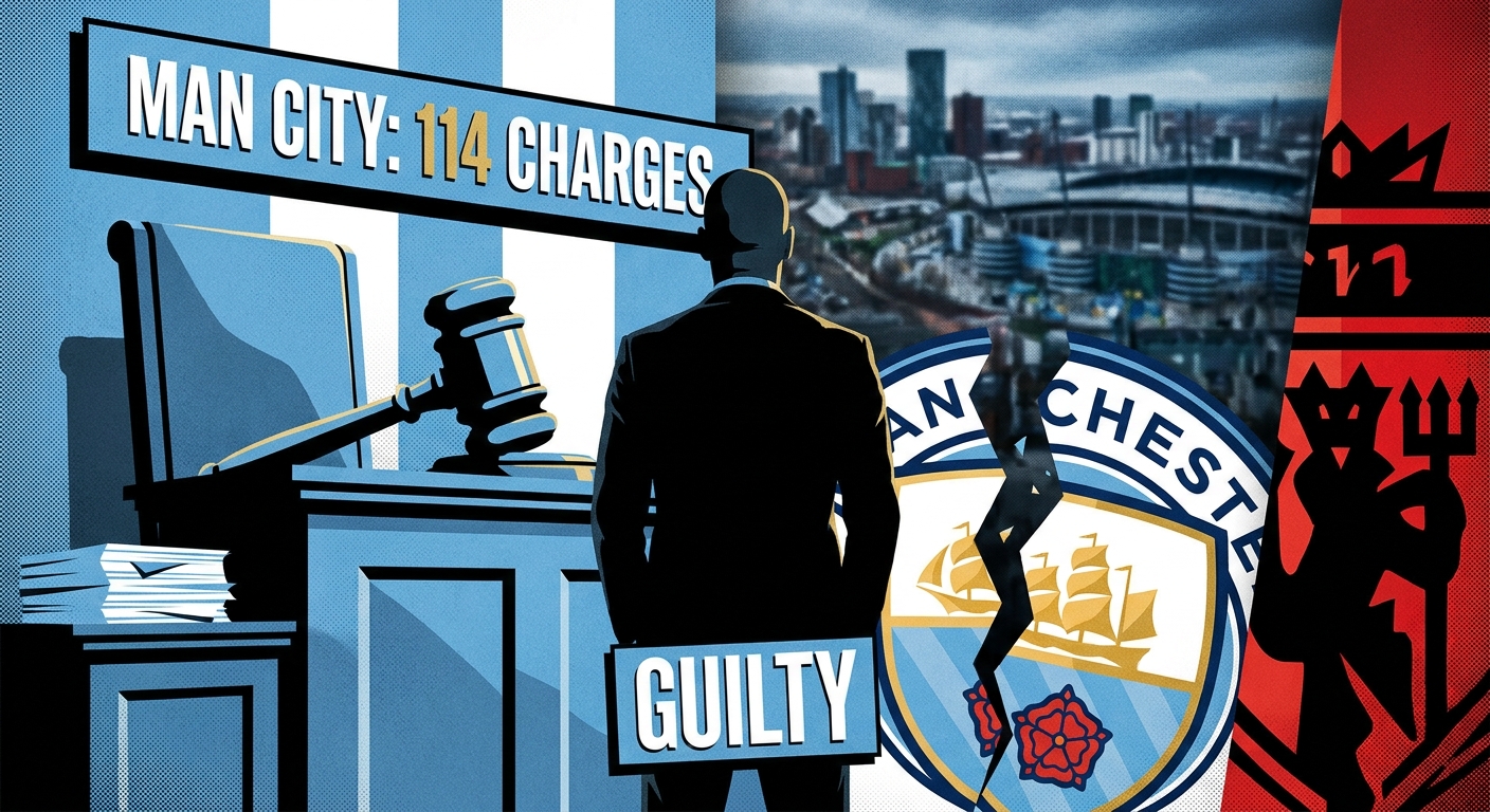 Manchester City Found Guilty of 114 Premier League Charges