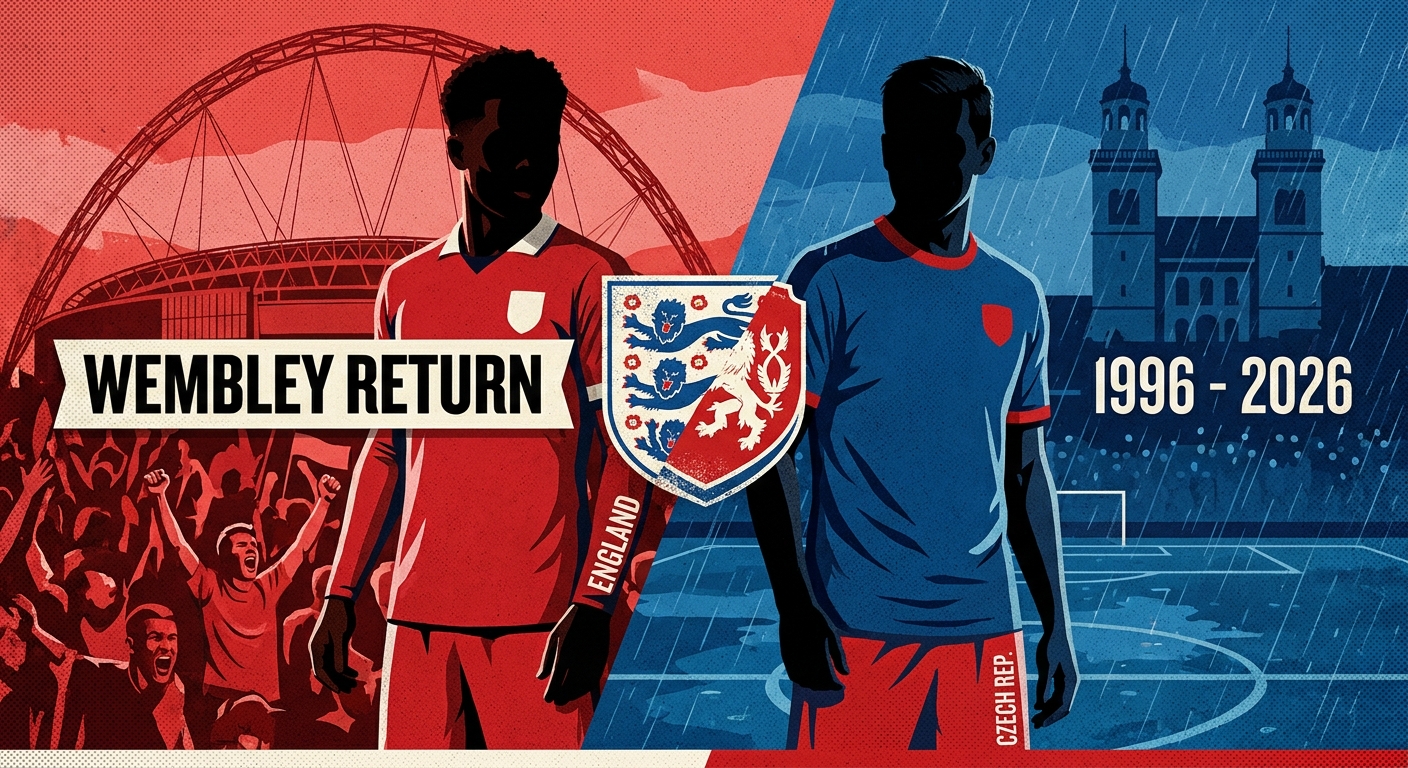 Czech Republic Set for Wembley Return Against England