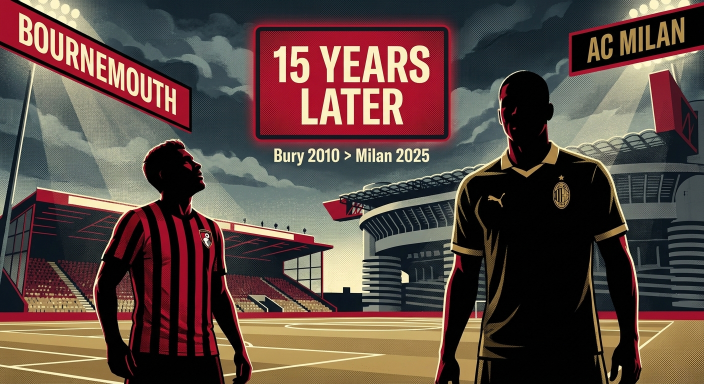 Bournemouth Host AC Milan 15 Years After Bury Defeat