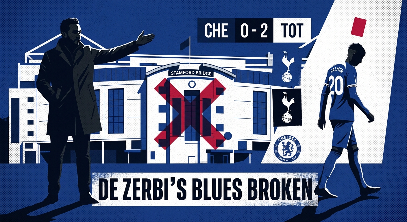 Tottenham Beat Chelsea 2-0 as De Zerbi Ends Stamford Bridge Curse